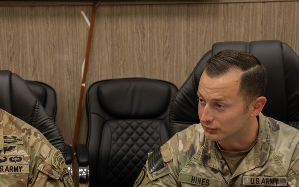 JOCAT-N and Ministry of Peshmerga Affairs discuss 5th and 6th Division’s Validation Exercise