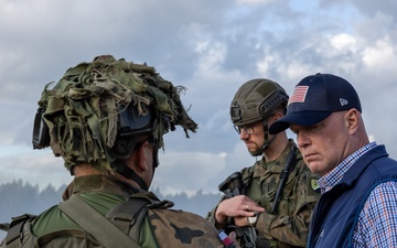 U.S. Ambassador to NATO meets with Polish Land Forces during Iron Defender-25