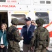 U.S. Ambassador to NATO speaks with Polish Land Forces officers at Iron Defender-25