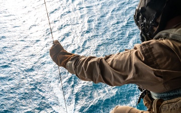 CJTF-HOA, 406 AEW conduct joint water hoist operations