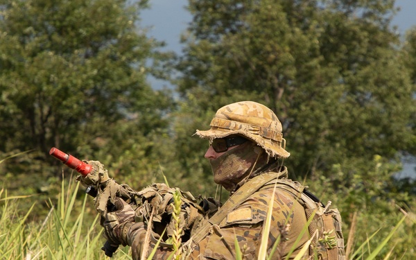 U.S. Army, Australian Soldiers and Japan Ground Self-Defense members are conducting familiarization training prior to the upcoming live fire training.