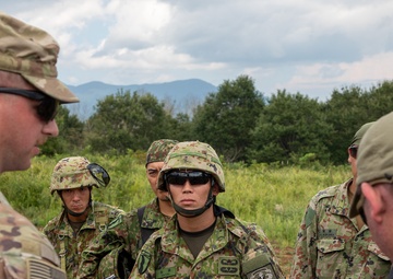 U.S. Army, Australian Soldiers and Japan Ground Self-Defense members are conducting familiarization training prior to the upcoming live fire training.