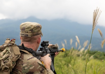 U.S. Army, Australian Soldiers and Japan Ground Self-Defense members are conducting familiarization training prior to the upcoming live fire training.