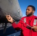 USS Gerald R. Ford (CVN 78) Sailor Prepares for Flight Operations