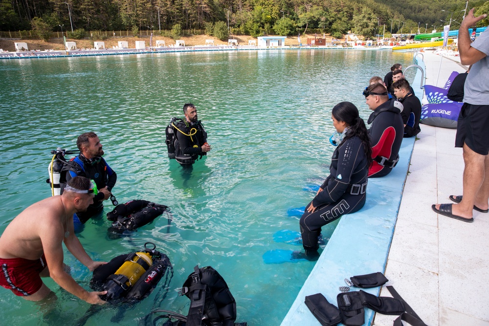 U.S. and Kosovo Search and Rescue Teams Connect Through Dive Training
