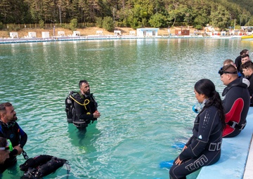 U.S. and Kosovo Search and Rescue Teams Connect Through Dive Training