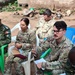SETAF-AF civil affairs noncommissioned officer translates French for his team in West Africa