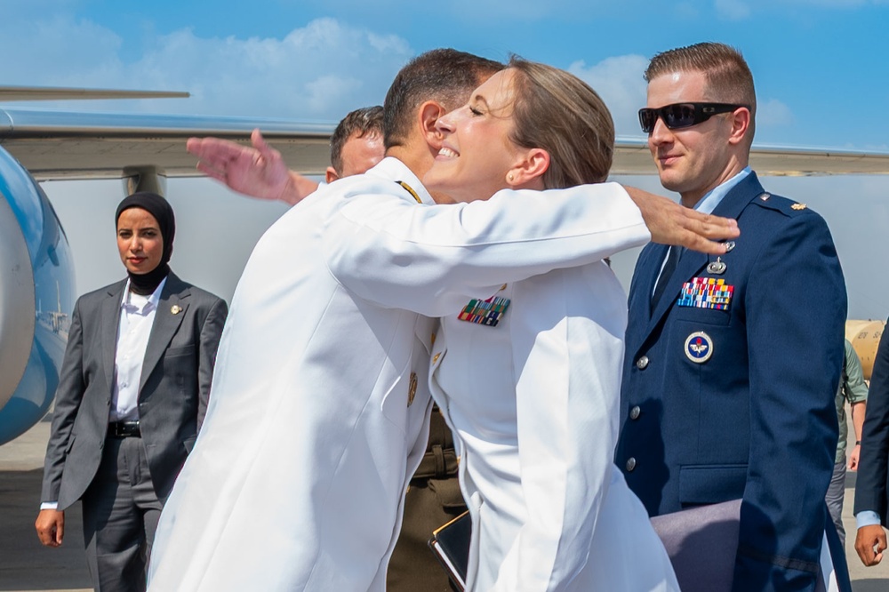BRIGHT STAR 25: CENTCOM Commander Admiral Cooper visits CEAB