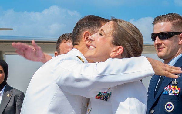 BRIGHT STAR 25: CENTCOM Commander Admiral Cooper visits CEAB