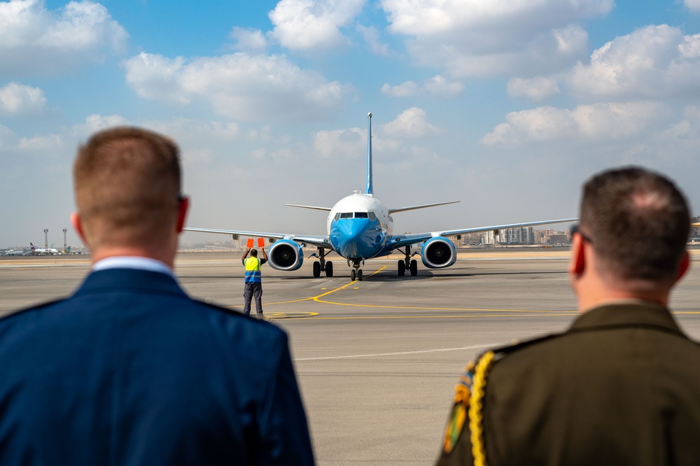 BRIGHT STAR 25: CENTCOM Commander Admiral Cooper visits CEAB
