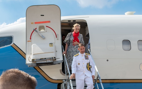 BRIGHT STAR 25: CENTCOM Commander Admiral Cooper visits CEAB