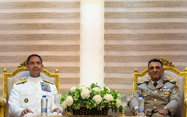 BRIGHT STAR 25: CENTCOM Commander Admiral Cooper visits CEAB