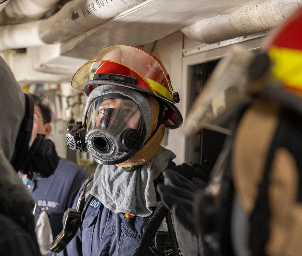 USS Dewey conducts General Quarters