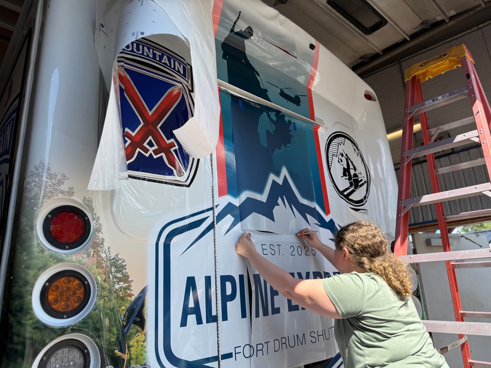 Fort Drum to launch Alpine Express bus service, providing community with free on-post transportation