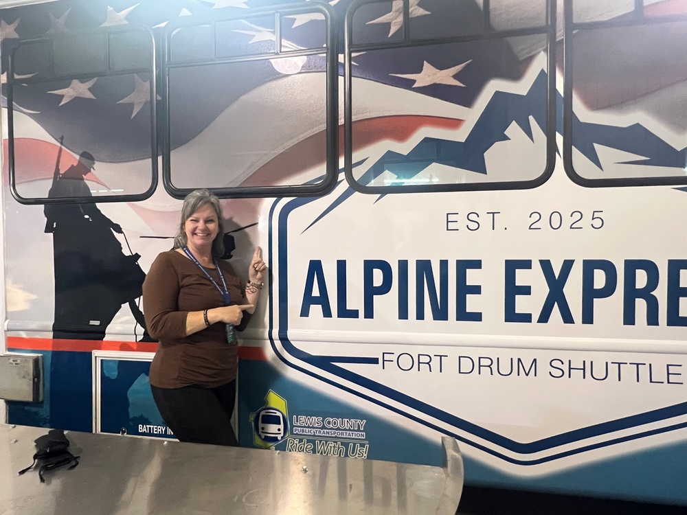 Fort Drum to launch Alpine Express bus service, providing community with free on-post transportation
