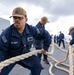 Departing Okinawa, USS Dewey (DDG 105)