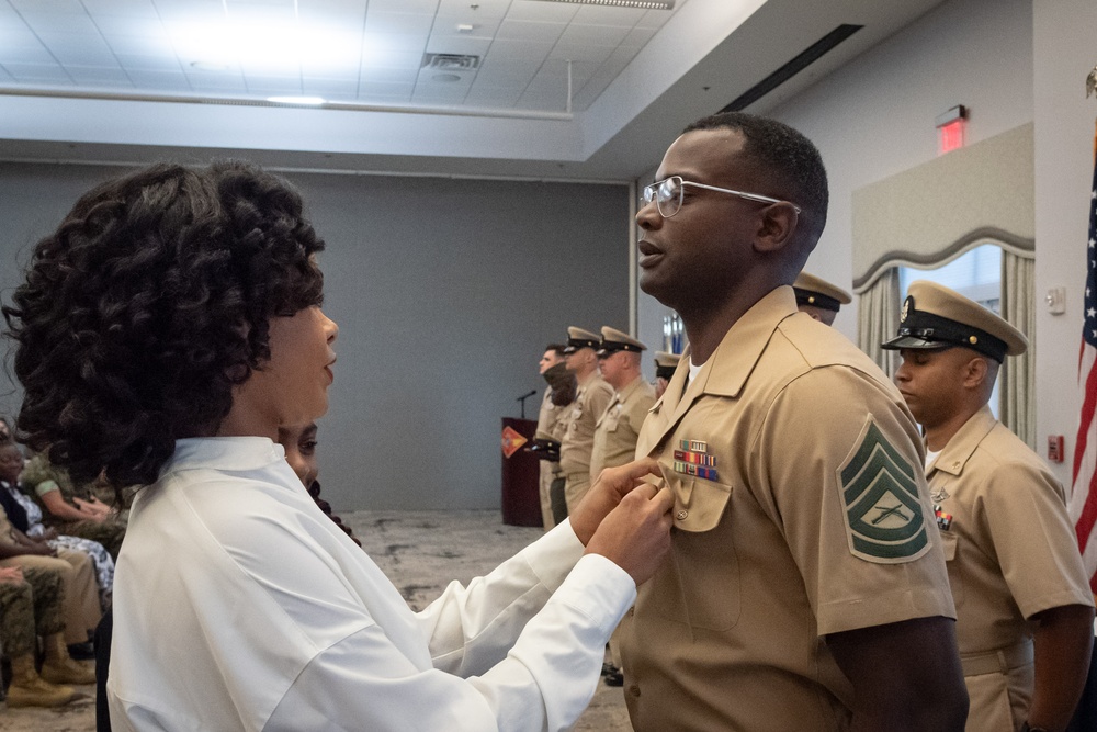 Cherry Point Celebrates Promotions to Chief Petty Officer, Honorary Chiefs