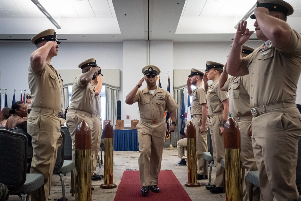 Cherry Point Celebrates Promotions to Chief Petty Officer, Honorary Chiefs