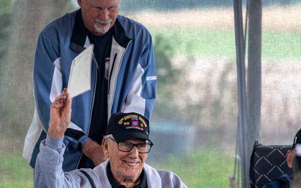 WWII Veterans Return to Groesbeek 81 Years After Market Garden to Share Stories with Dutch Students