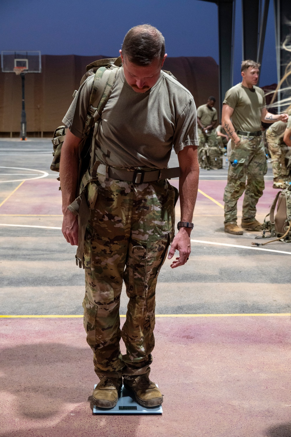 U.S. Military personnel participate in trials for the German Armed Forces Proficiency Badge