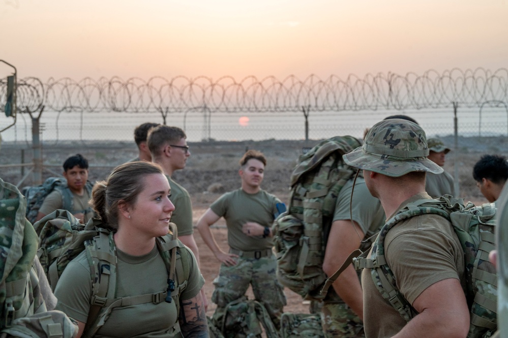 U.S. Military personnel participate in trials for the German Armed Forces Proficiency Badge