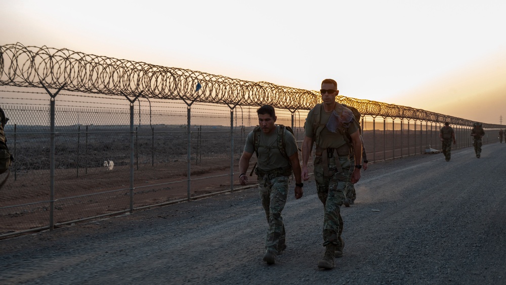 U.S. Military personnel participate in trials for the German Armed Forces Proficiency Badge