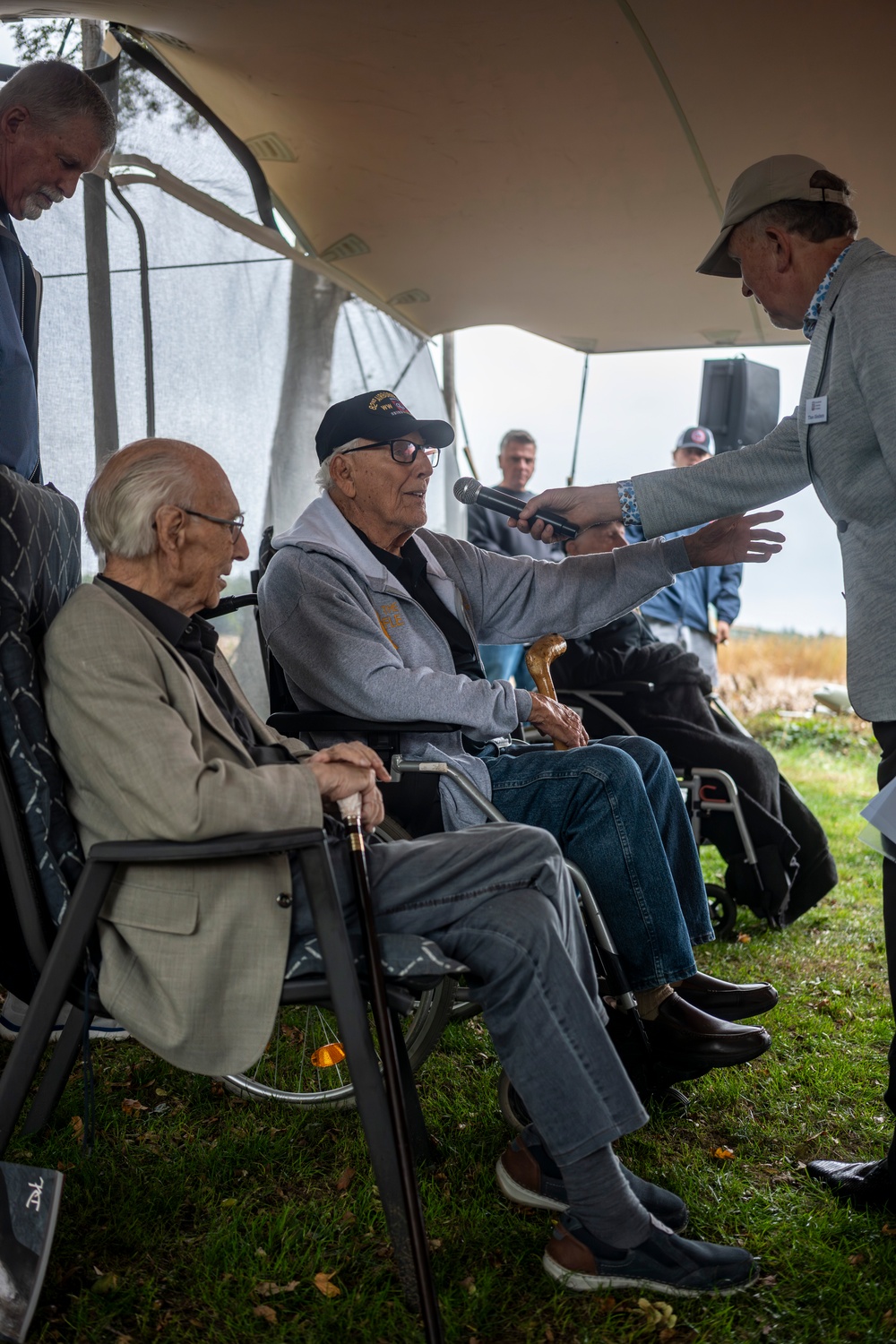 WWII Veterans Return to Groesbeek 81 Years After Market Garden to Share Stories with Dutch Students