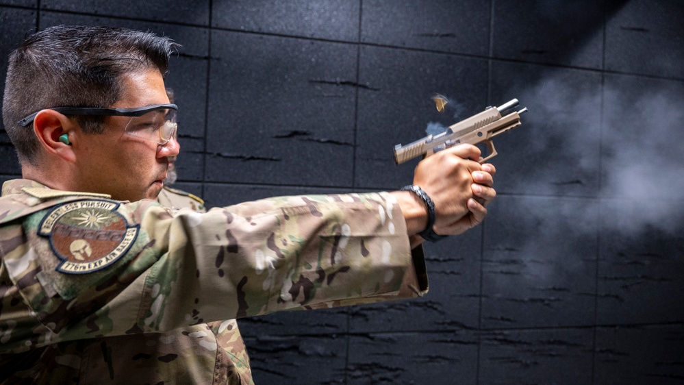 U.S. Military personnel participate in trials for the German Armed Forces Proficiency Badge