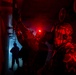 U.S. Army Soldiers test for unknown substances in an underground tunnel