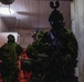 Czech Armed Forces provide security for U.S. Army Soldiers while exiting an underground tunnel