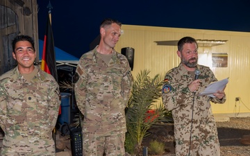 U.S. Military personnel participate in trials for the German Armed Forces Proficiency Badge