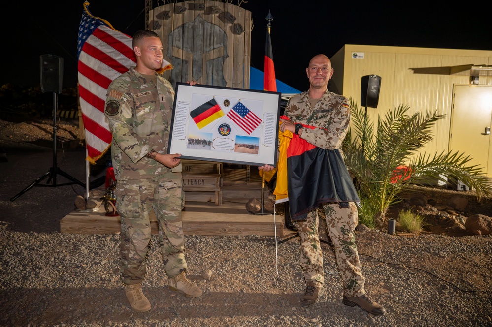 U.S. Military personnel participate in trials for the German Armed Forces Proficiency Badge