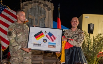 U.S. Military personnel participate in trials for the German Armed Forces Proficiency Badge