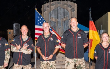 U.S. Military personnel participate in trials for the German Armed Forces Proficiency Badge