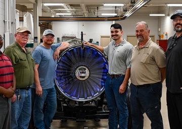 Full throttle: 81st TRSS puts F-15 engine on display