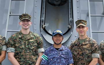 Pacific Vanguard 25 | U.S., Japan, and South Korean service members strengthen ties with naval gunfire drills