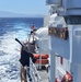 Coast Guard Cutter Spencer conducts maritime border security patrol in the Caribbean Sea, Windward Passage