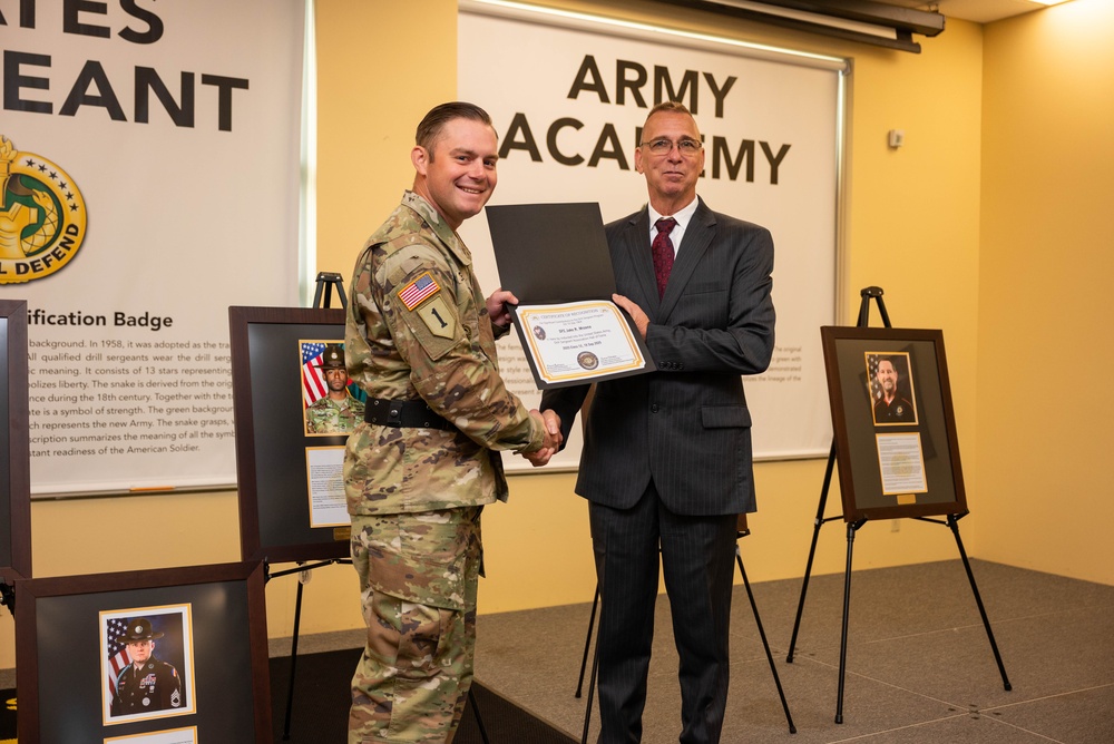 Drill Sergeant Hall of Fame Induction Ceremony