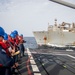USS Higbee Conducts Replenishment-at-Sea from the Fo'c'sle