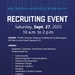 NUWC Division Newport will host in-person recruiting event on Sept. 27