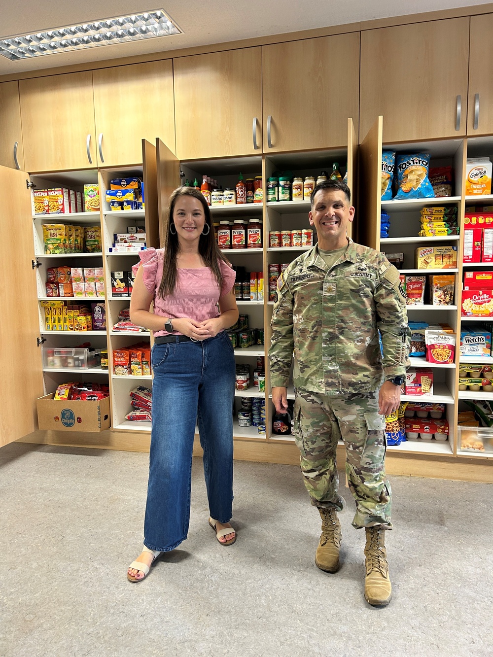 USAG Rheinland-Pfalz chapel group serves Baumholder community through community cupboard initiative