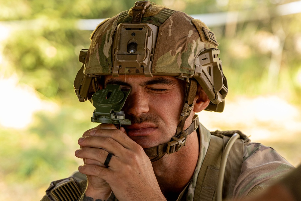 Soldiers conduct patrol and medical lanes during E2B testing