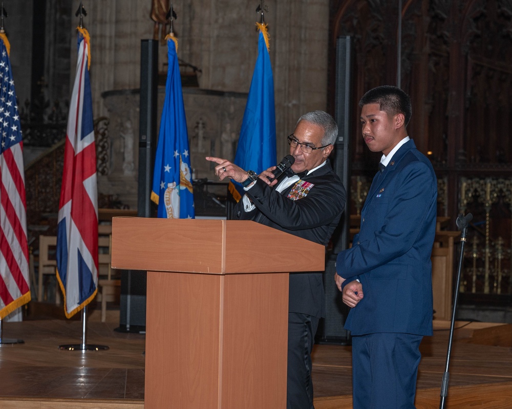 Retired SEAC Colón-López Inspires Airmen at 78th Air Force Anniversary Ball