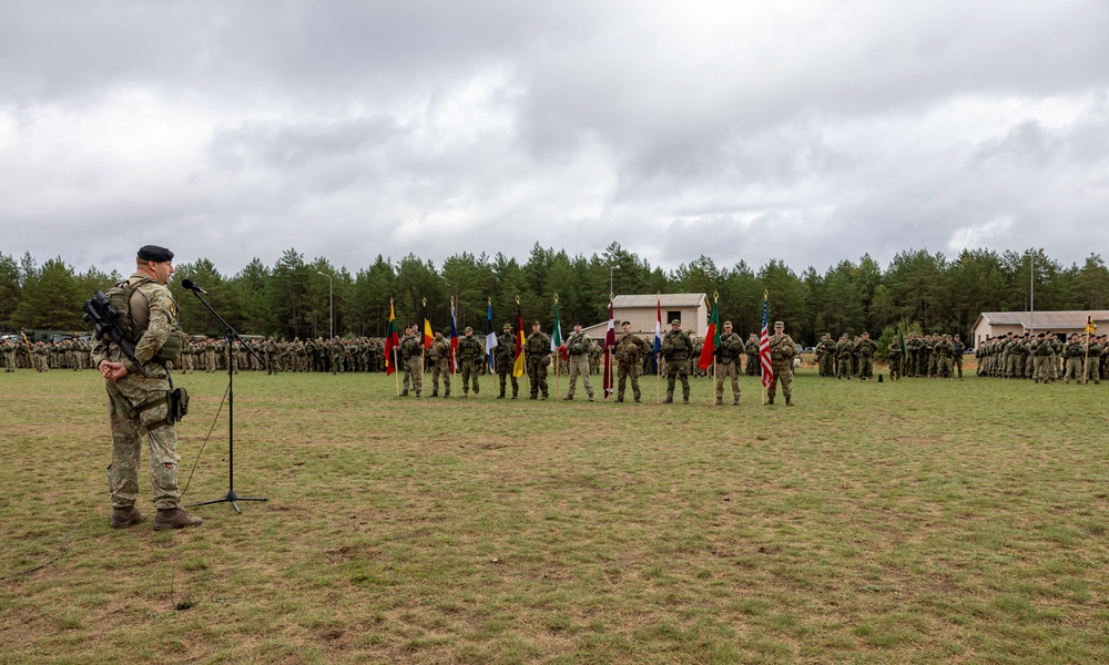 Lithuanian Land Forces battalion commander closes out Engineer Thunder 2025