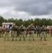 Lithuanian Land Forces officials pose for a group photo during Engineer Thunder  2025