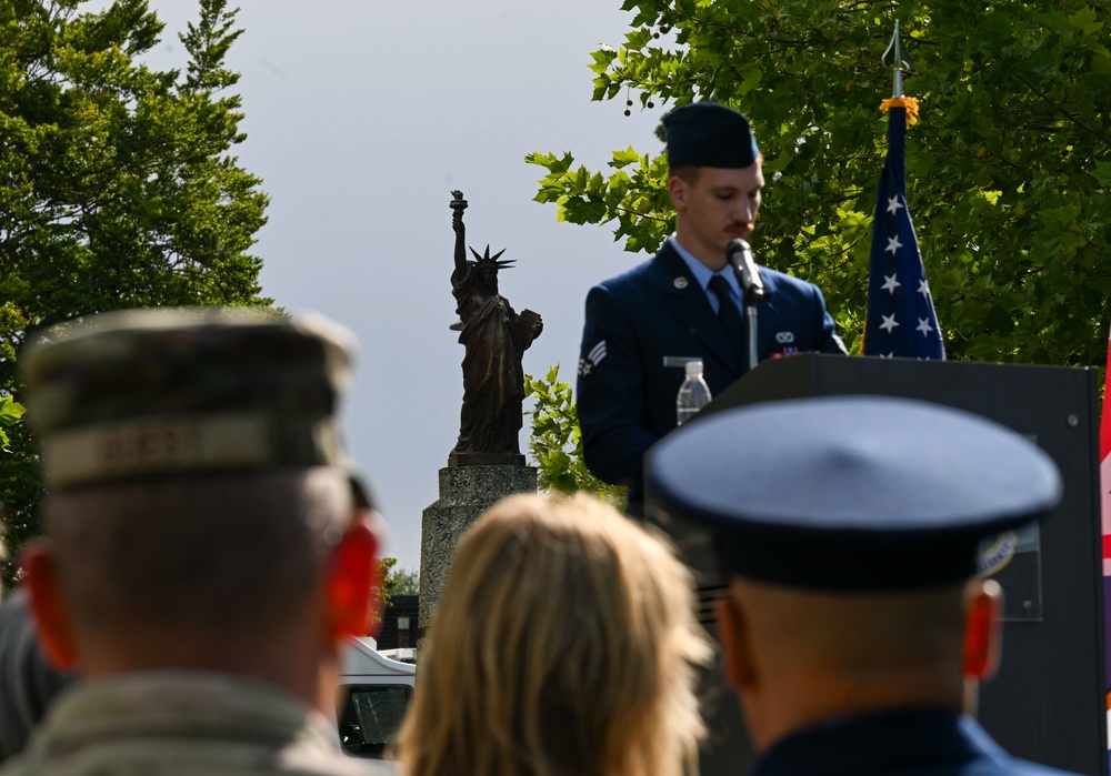UK Tribase area hosts 9/11 remembrance ceremony