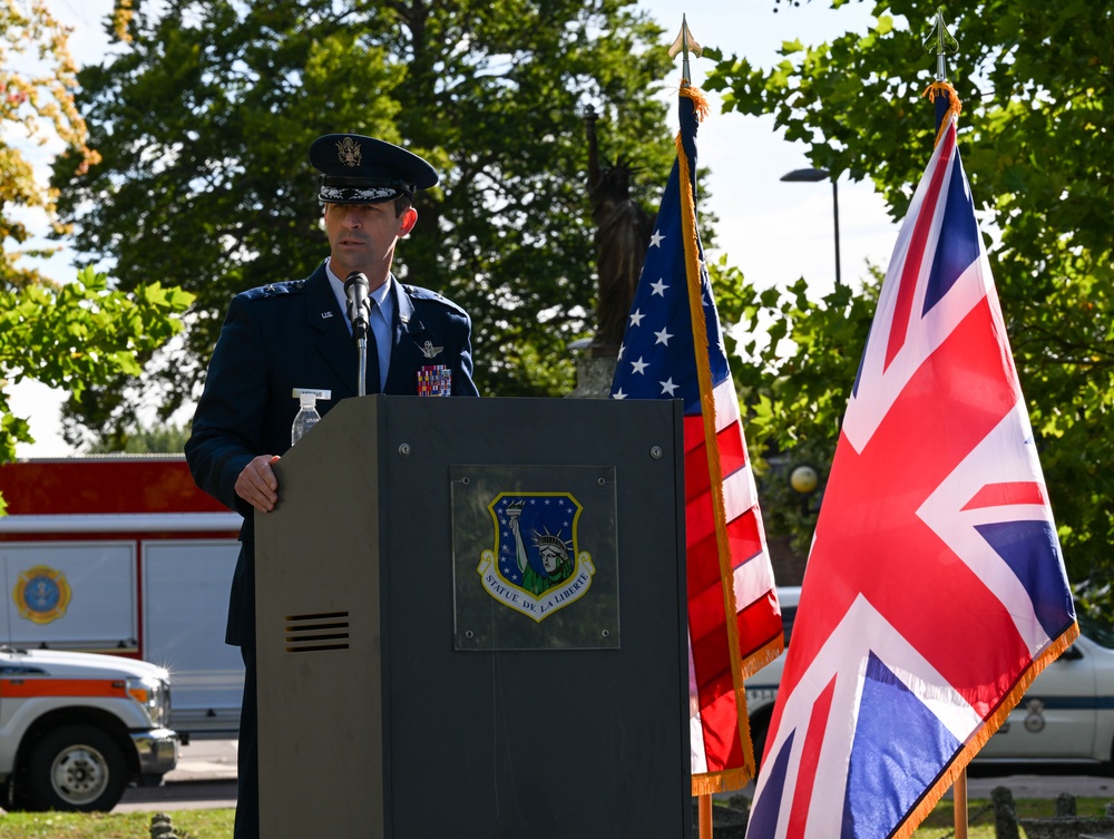 UK Tribase area hosts 9/11 remembrance ceremony