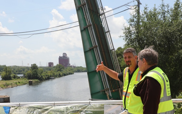 Guarding the Great Lakes:  ASA(CW) Visits Brandon Road Interbasin Project