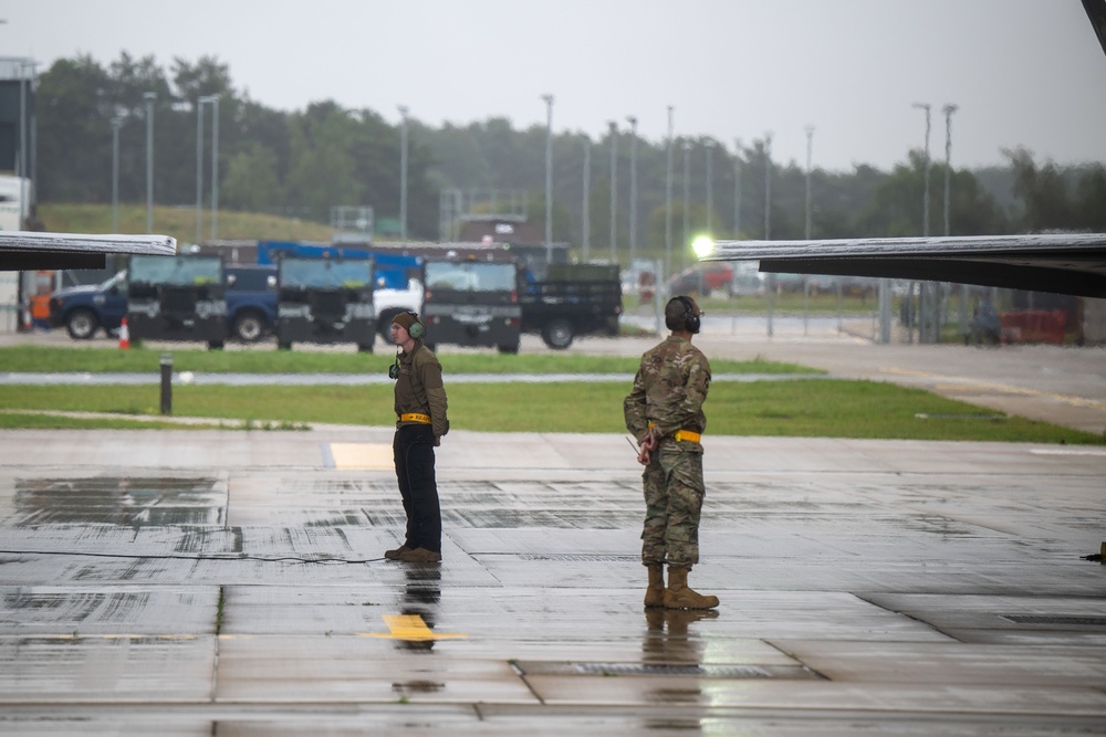 Exercise Cobra Warrior 25-2 takeoffs