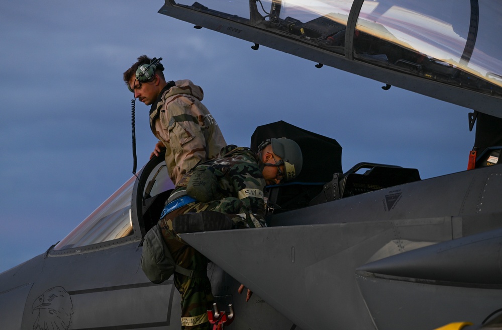 RAF Lakenheath conducts Combat Readiness Exercise 2025